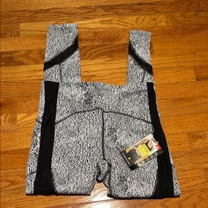 Avia Black and Gray Leggings